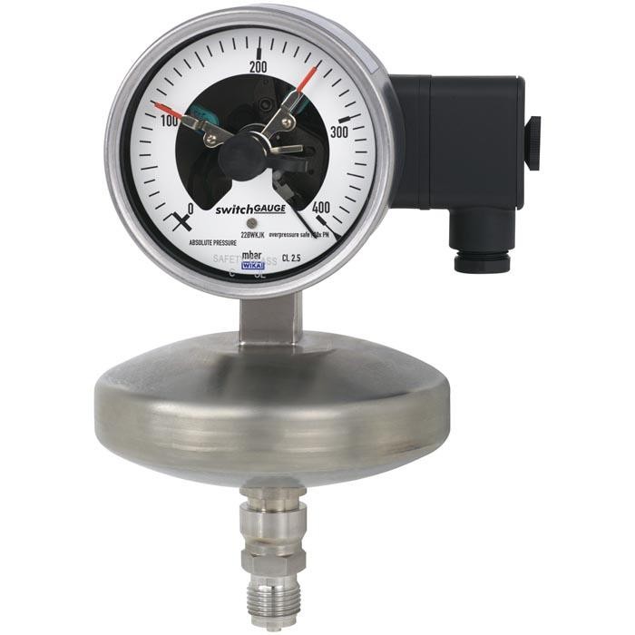 Absolute pressure gauge with switch contacts - Image 2