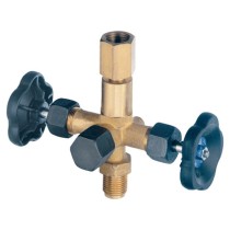 Pressure gauge valve