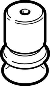 Vacuum cup without connector