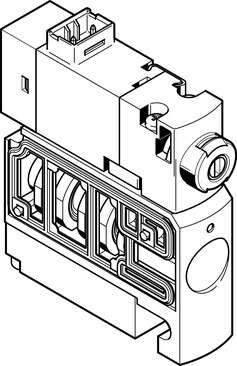 Air solenoid valve