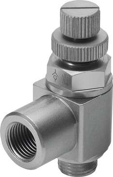 One-way flow control valve