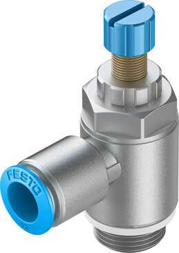 One-way flow control valve