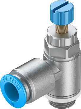 One-way flow control valve