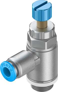 One-way flow control valve