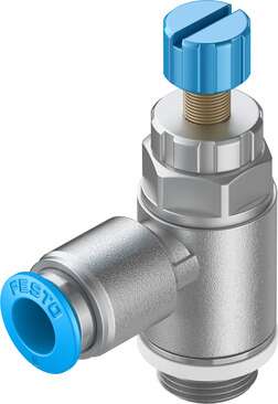 One-way flow control valve