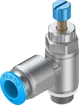 One-way flow control valve