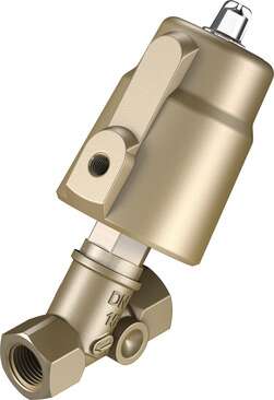 Angle seat valve