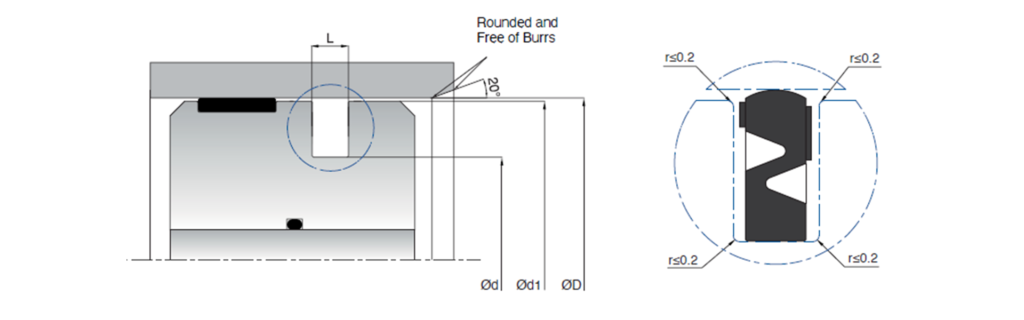 K54 - PNEUMATIC PISTON SEAL - Image 2