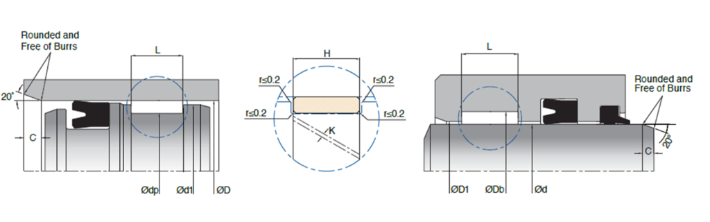 K75 - PISTON-ROD GUIDE RING - Image 2