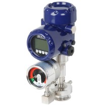 Diaphragm monitoring system with clamp connection