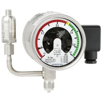 Hybrid gas density monitor