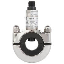 Pipe surface resistance thermometer