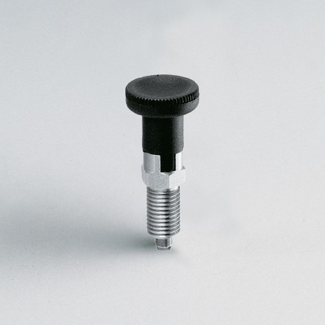 3778CB INDEX PLUNGER (WITH STOP, STAINLESS)