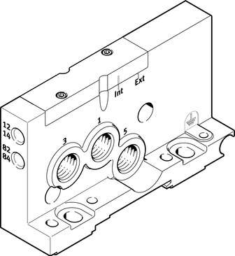 End plate