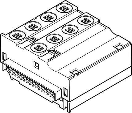 Electrical manifold module