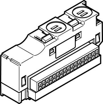 Electrical manifold module