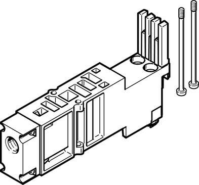 Vertical pressure supply plate