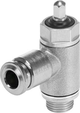 One-way flow control valve