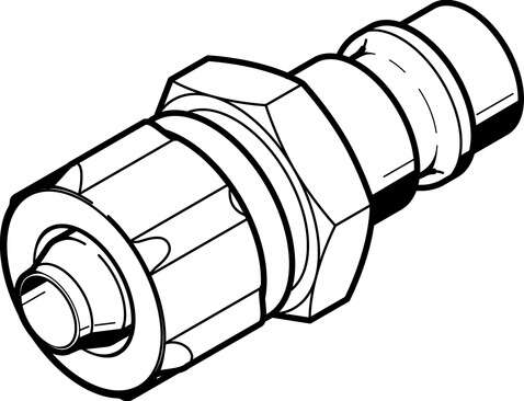 Quick coupling plug
