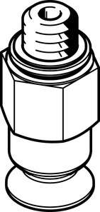 Vacuum suction cup
