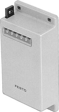 Pneumatic counter