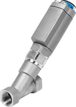 Angle seat valve