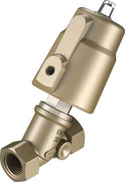Angle seat valve