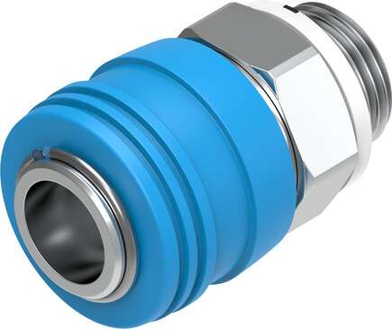 Quick coupling socket