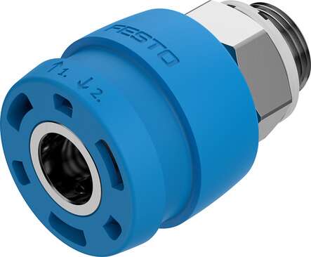 Quick coupling socket