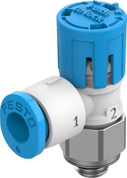 One-way flow control valve