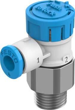 One-way flow control valve
