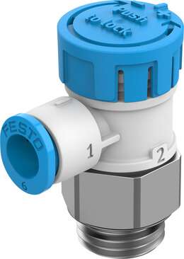 One-way flow control valve
