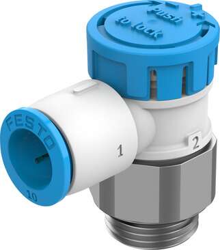 One-way flow control valve