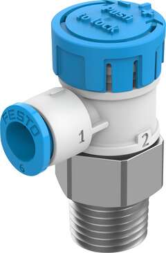 One-way flow control valve