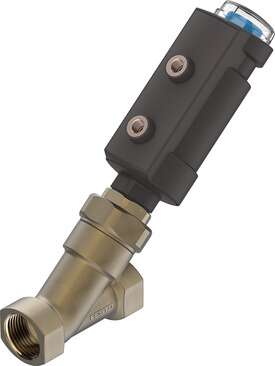 Angle seat valve