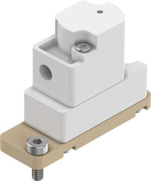Media separated pneumatic valve