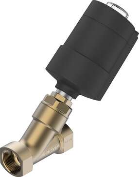 Angle seat valve