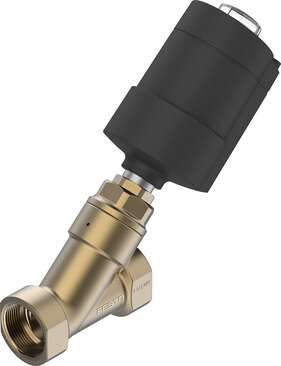 Angle seat valve