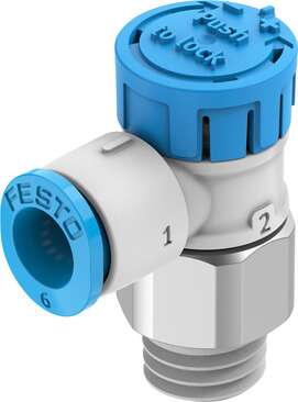 One-way flow control valve