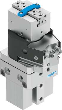 Swivel/gripper unit