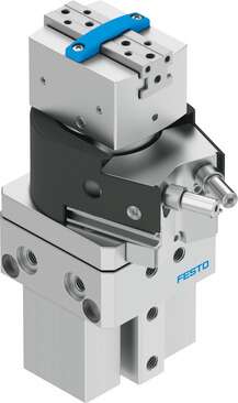 Swivel/gripper unit