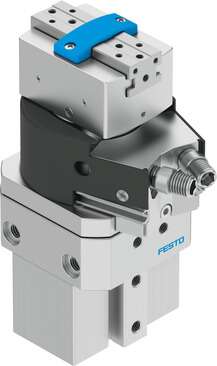 Swivel/gripper unit