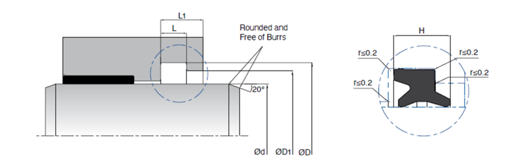 K106 - PNEUMATIC ROD SEAL - Image 2
