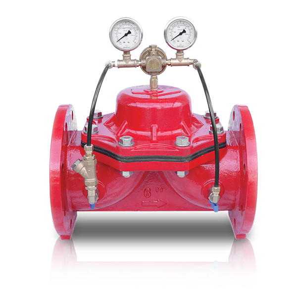 DIAPHRAGM PRESSURE REDUCING VALVE