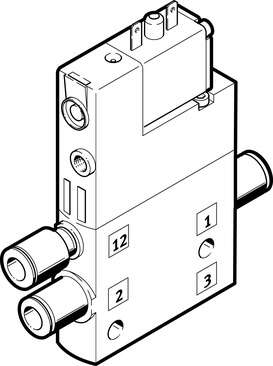 Air solenoid valve
