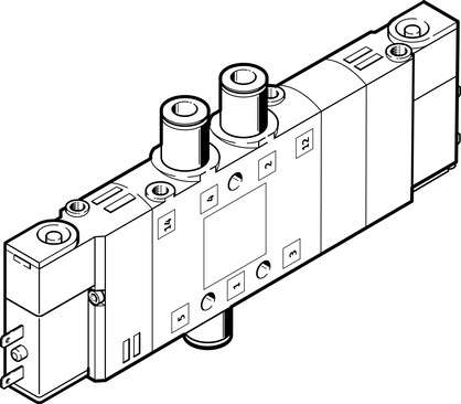 Air solenoid valve