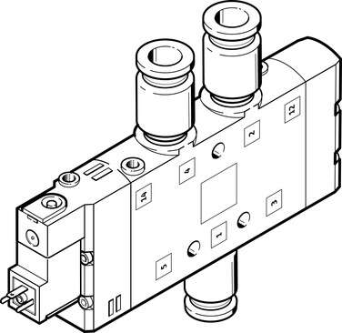 Air solenoid valve