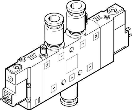 Air solenoid valve
