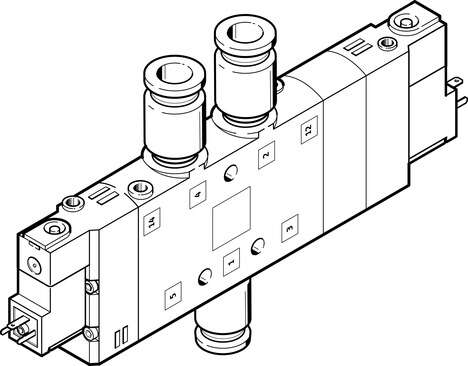Air solenoid valve