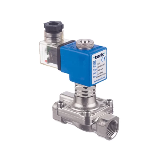S2093 Steam Solenoid Valve, Nickel Coated